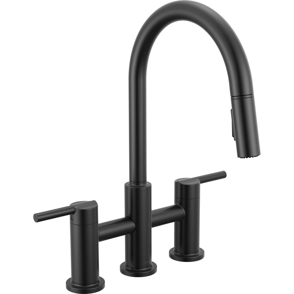 Delta Nicoli Pull-Down Bridge Chrome - 39876LF
