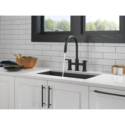 Delta Nicoli Pull-Down Bridge Chrome - 39876LF