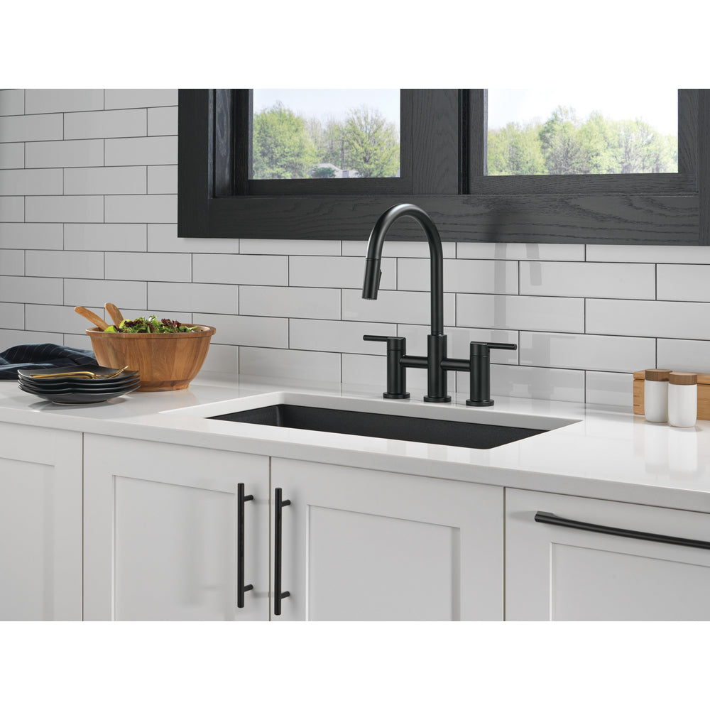 Delta Nicoli Pull-Down Bridge Chrome - 39876LF