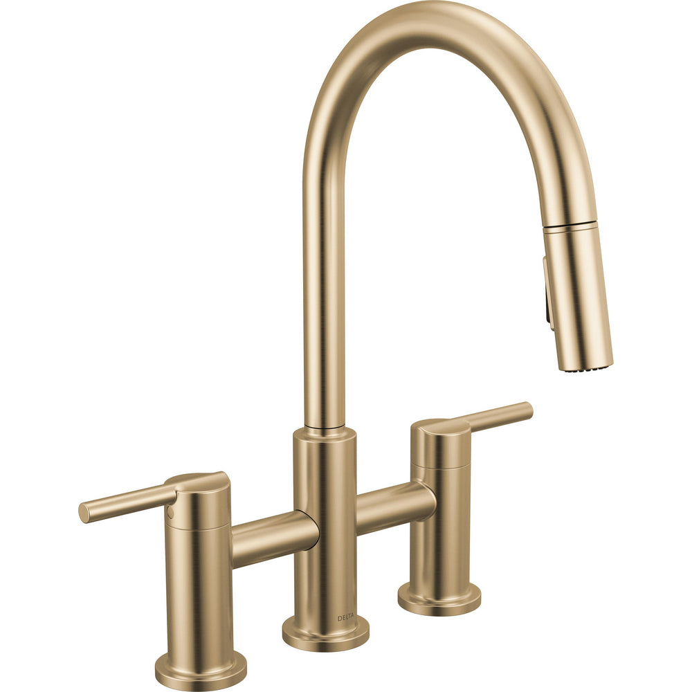 Delta Nicoli Pull-Down Bridge Chrome - 39876LF