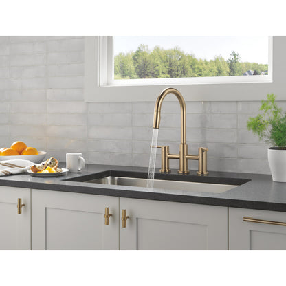 Delta Nicoli Pull-Down Bridge Chrome - 39876LF