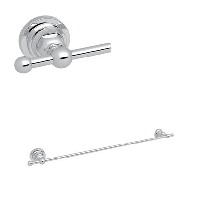Rohl San Giovanni 24 Inch Towel Bar A1486LI - Polished Chrome