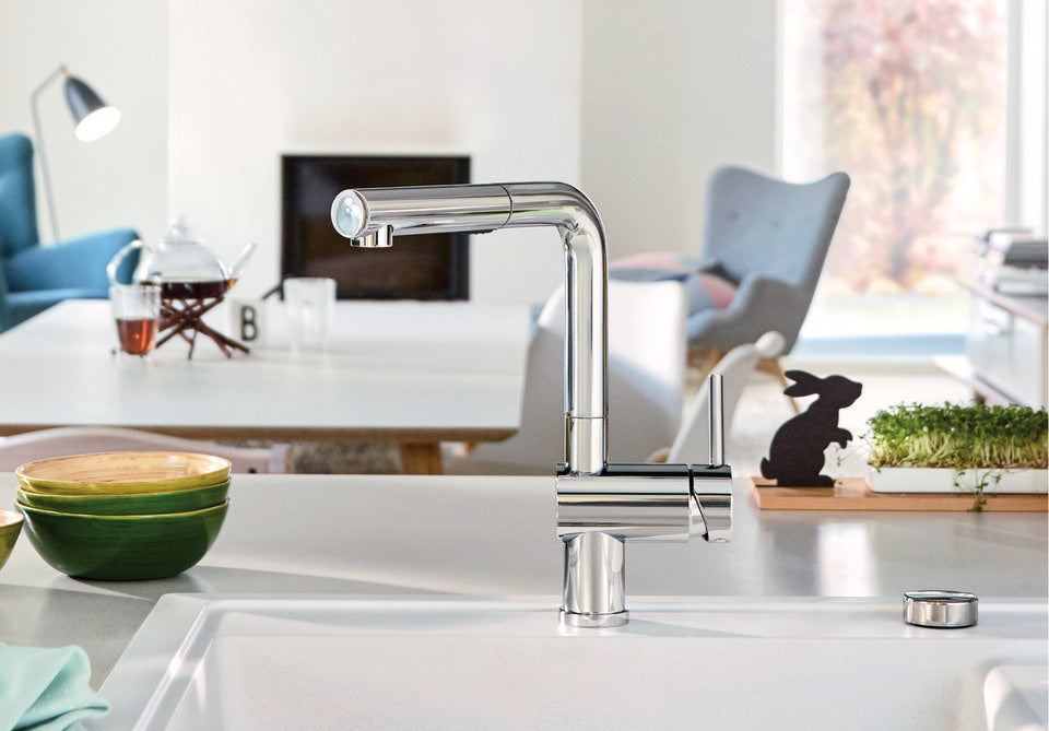 Blanco Linus Pull-Out Dual Spray Kitchen Faucet 1.5 GPM