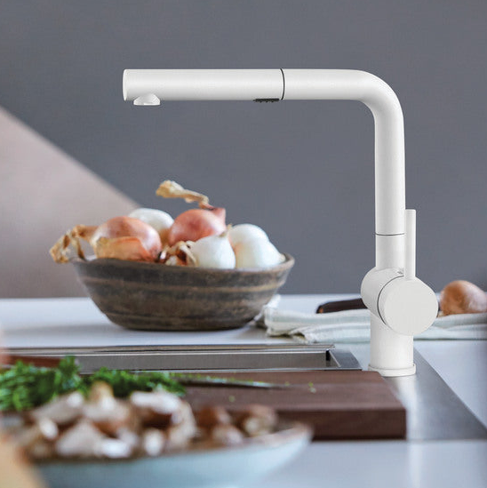 Blanco Linus Pull-Out Dual Spray Kitchen Faucet 1.5 GPM