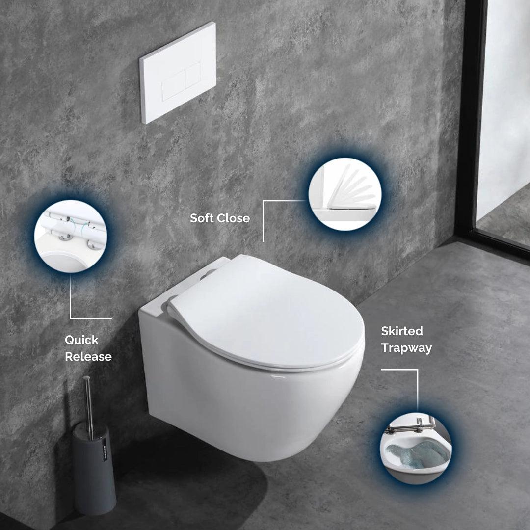 ALPS Wall-Mounted Toilet - Eunoia 