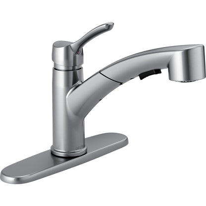 Delta Collins Single Handle Pull-Out Kitchen Faucet - 4140