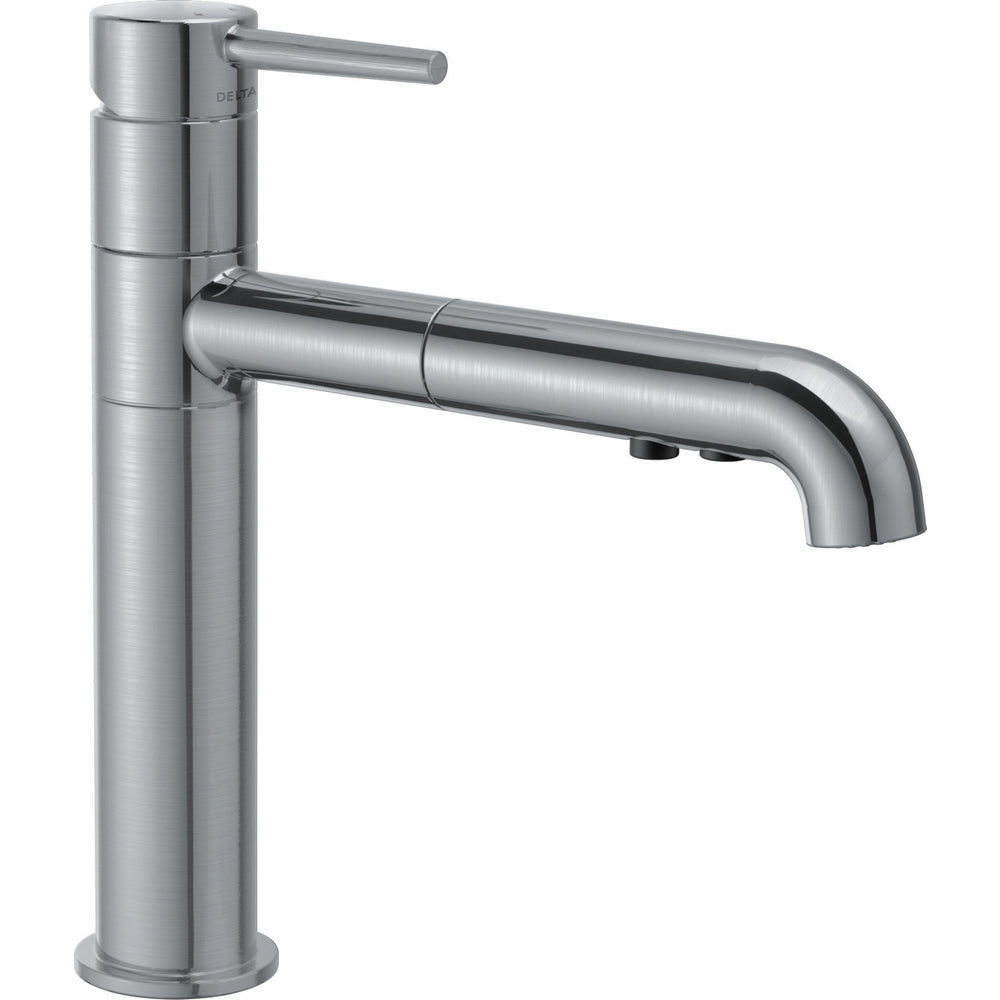 Delta Trinsic Single Handle Pull-Out Kitchen Faucet - 4159