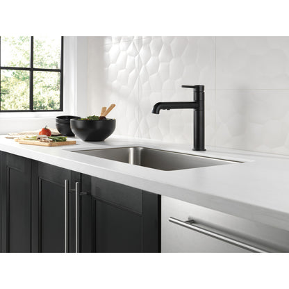 Delta Trinsic Single Handle Pull-Out Kitchen Faucet - 4159