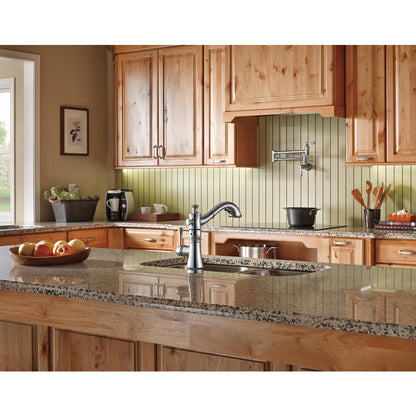 Delta Cassidy Single Handle Pull-Out Kitchen Faucet - 4197