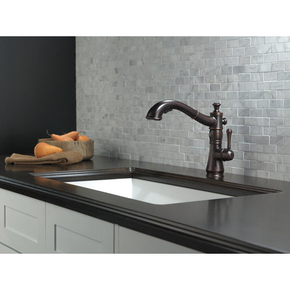Delta Cassidy Single Handle Pull-Out Kitchen Faucet - 4197