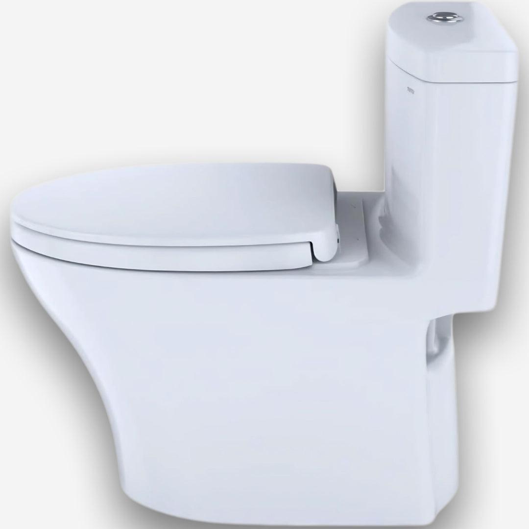 TOTO Aquia IV One-Piece Toilet - 1.28/0.9 GPF - Elongated - Universal Height - WASHLET+ - Eunoia 