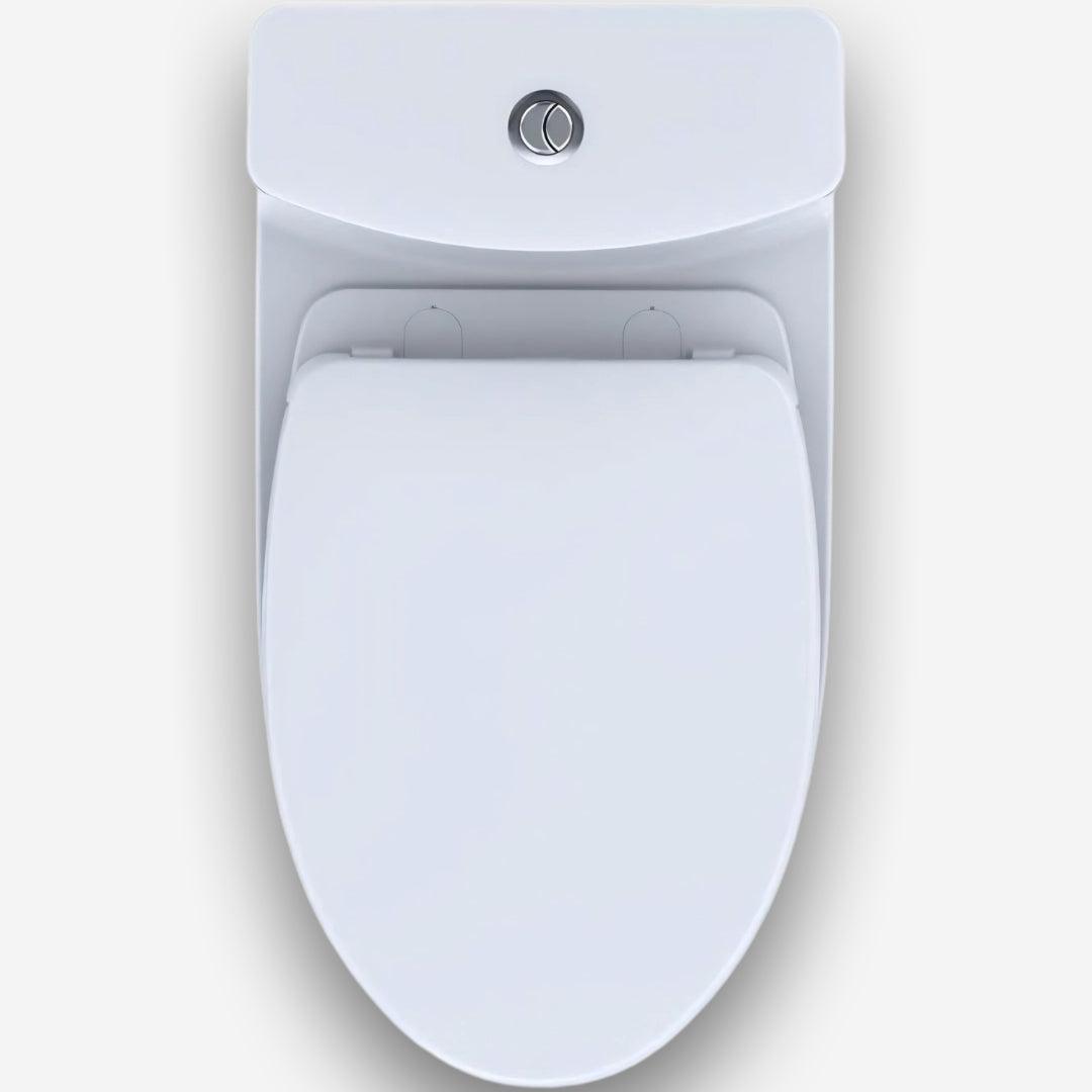TOTO Aquia IV One-Piece Toilet - 1.28/0.9 GPF - Elongated - Universal Height - WASHLET+ - Eunoia 