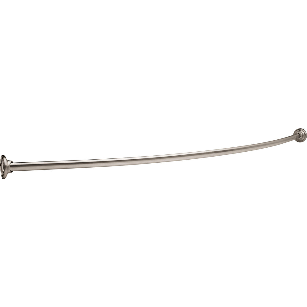 Delta 1" x 5' Shower Curtain Rod with Brackets (6" Bow) - 42205