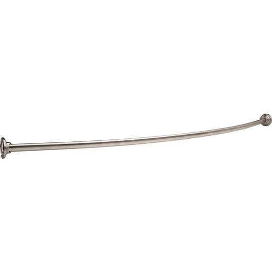 Delta 1" x 5' Shower Curtain Rod with Brackets (6" Bow) - 42205