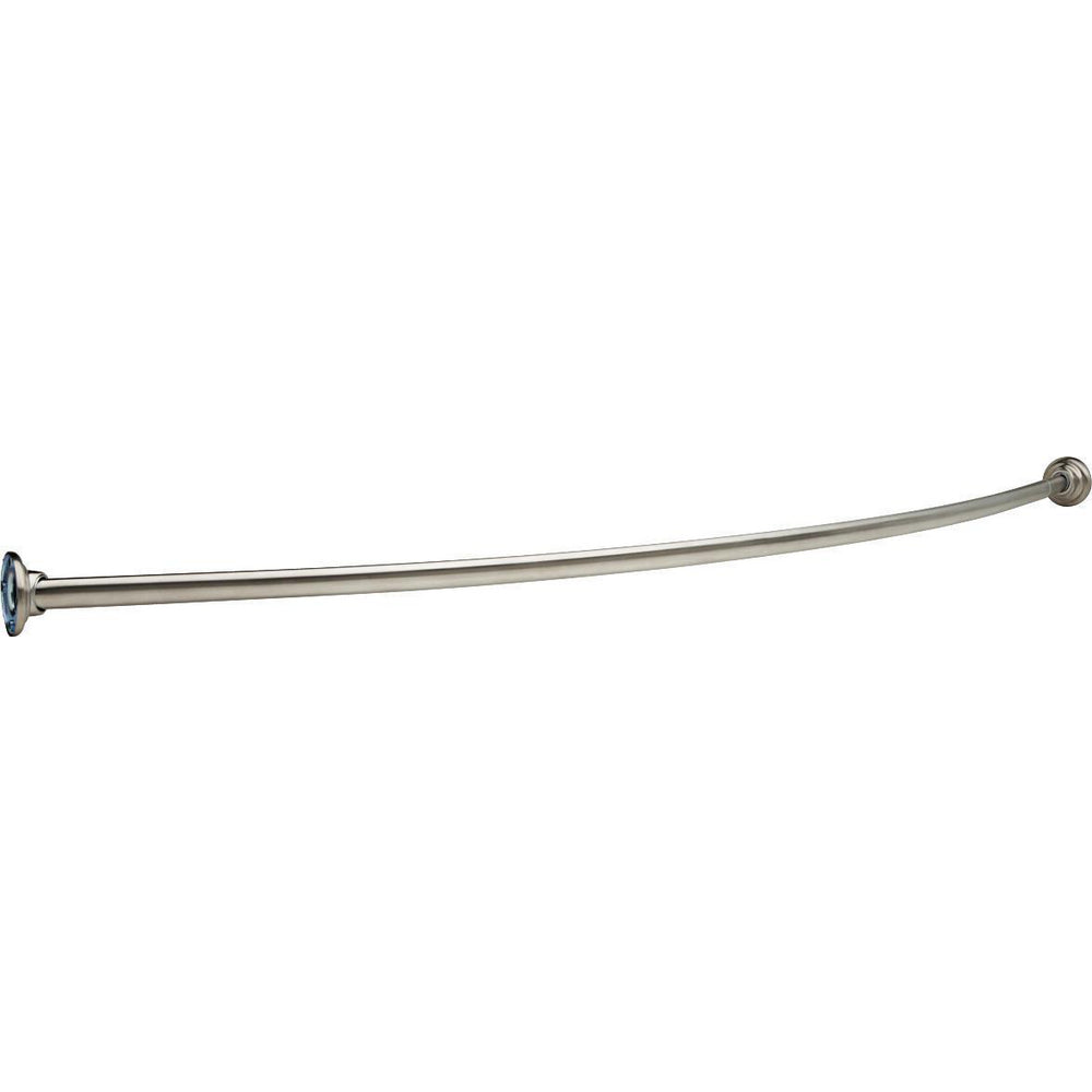 Delta 1" x 5' Shower Curtain Rod with Brackets (6" Bow) - 42205