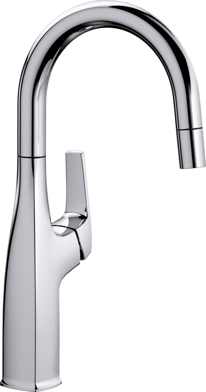 Blanco Rivana Bar/Prep Pull-Down Faucet - Polished Chrome