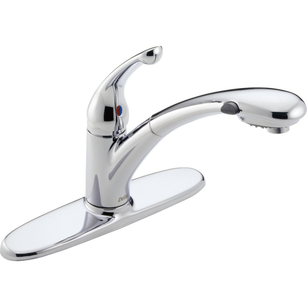 Delta Signature Single Handle Pull-Out Water-Efficient Kitchen Faucet