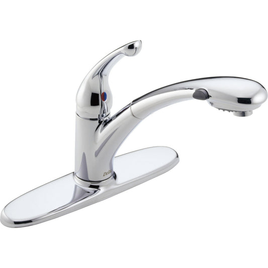 Delta Signature Single Handle Pull-Out Water-Efficient Kitchen Faucet