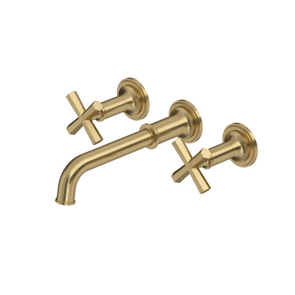 Rohl San Giovanni Wall Mount Lavatory Faucet Trim With Cross Handle - TSG08W3XM