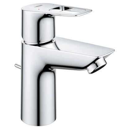 Grohe BauLoop Single Hole Single-Handle S-Size Bathroom Faucet, 1.2 GPM (4.5 L/min) - 23084