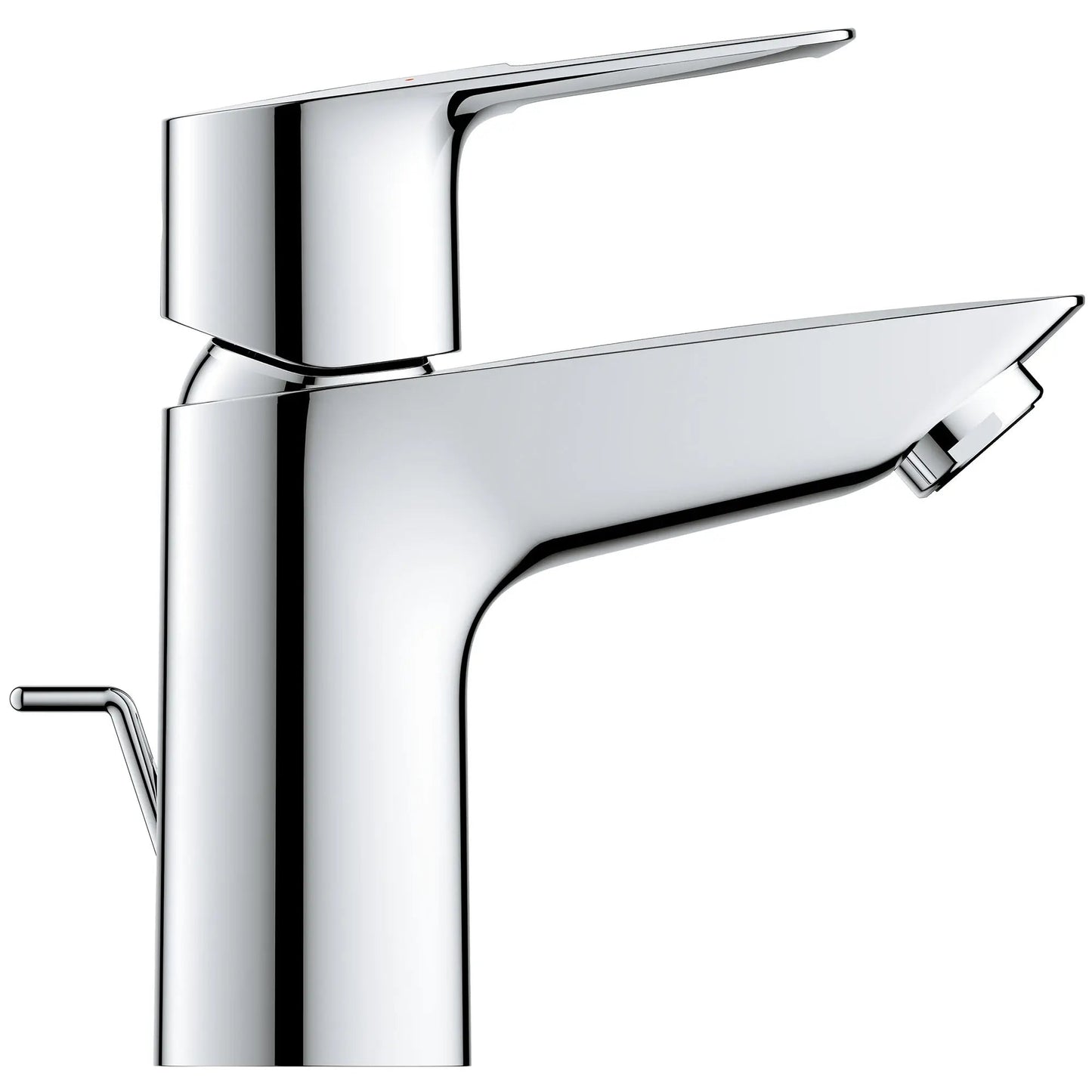 Grohe BauLoop Single Hole Single-Handle S-Size Bathroom Faucet, 1.2 GPM (4.5 L/min) - 23084