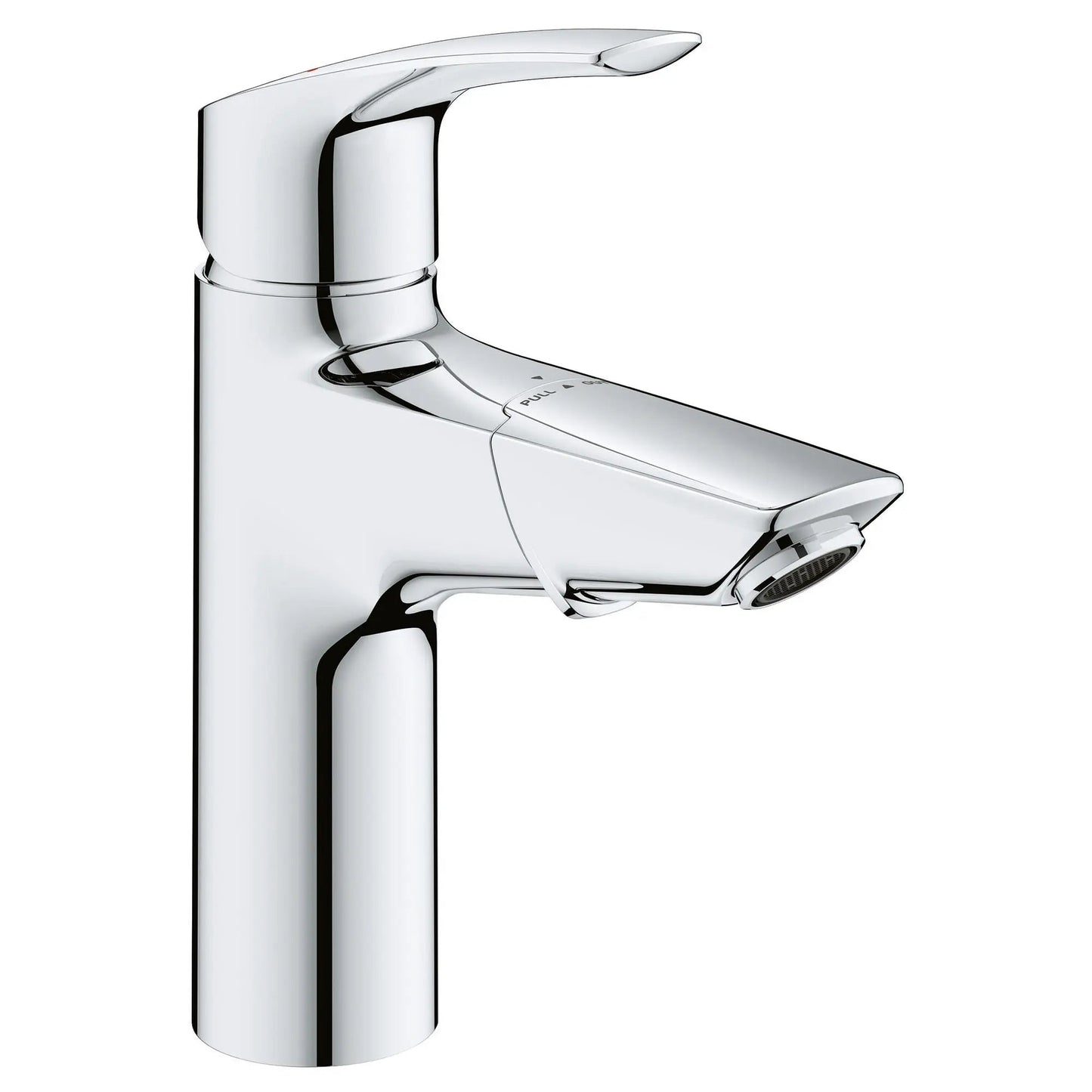 Grohe Eurosmart Single Hole Single-Handle M-Size Bathroom Faucet, 1.2 GPM (4.5 L/min) with Pull-Out - 23991