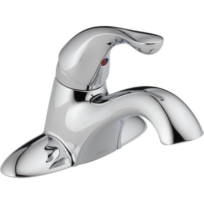 Delta Classic Single Handle Centerset Bathroom Faucet - Less Pop-Up