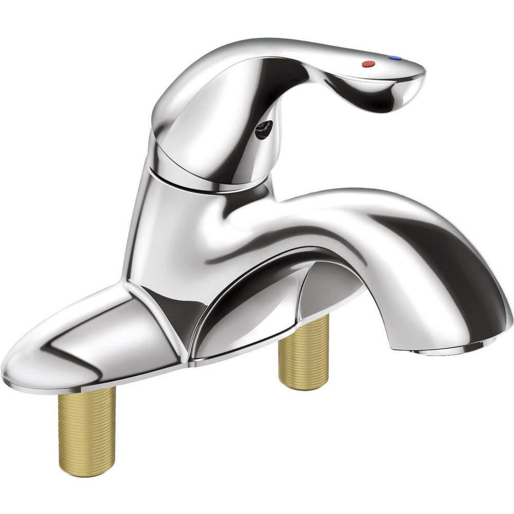 Delta Classic Single Handle Centerset Bathroom Faucet with City Shanks - 505LF