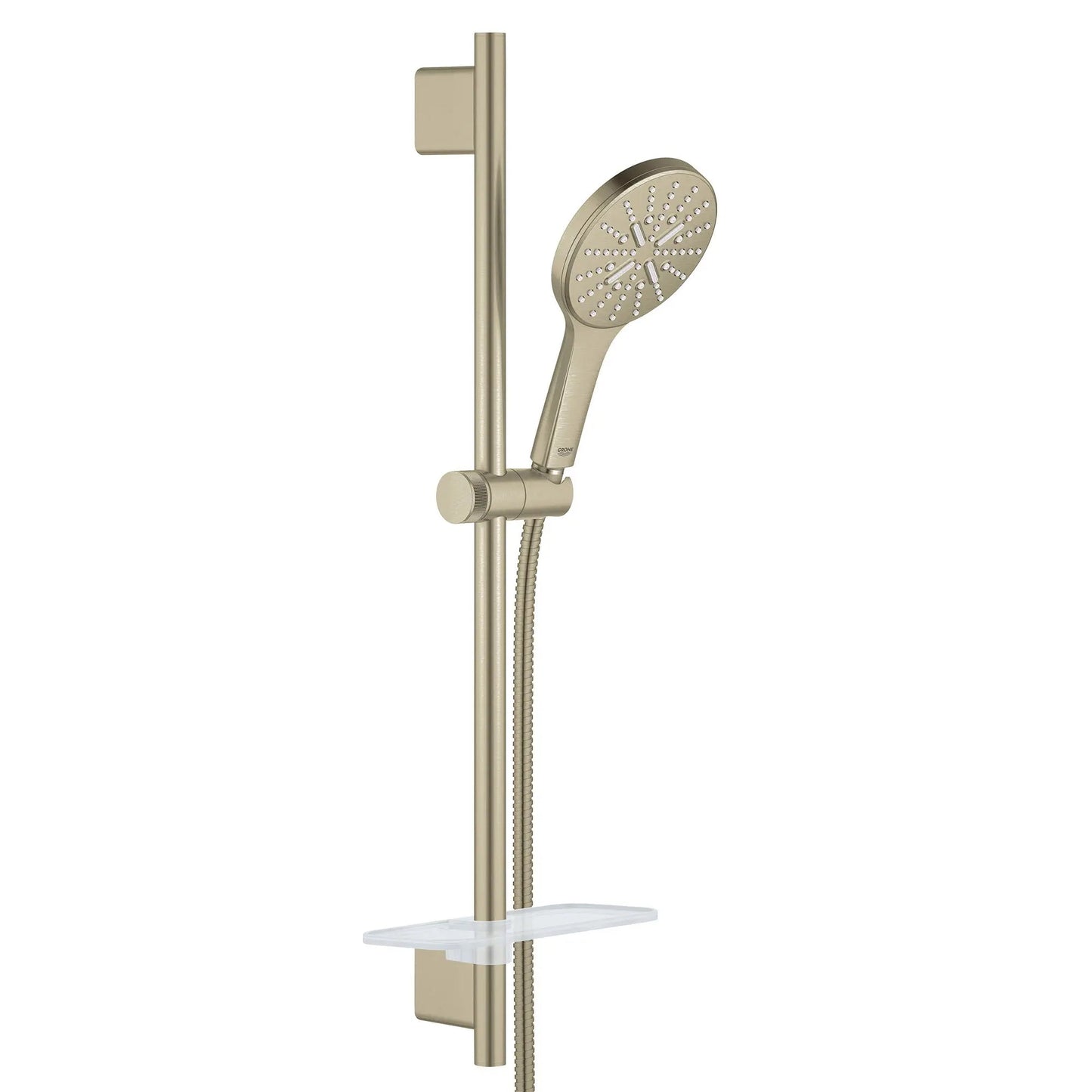 Grohe Rainshower SmartActive 24" Shower Slide Bar Kit - 3 Sprays, 6.6 L/min (1.75 gpm) - 26547