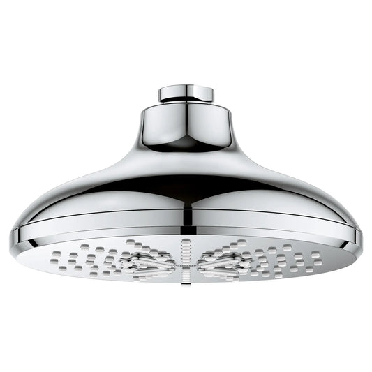 Grohe Rainshower SmartActive Shower Head, 6-1/2" - 3 Sprays, 1.75 GPM (6.6 L/min) - 26797