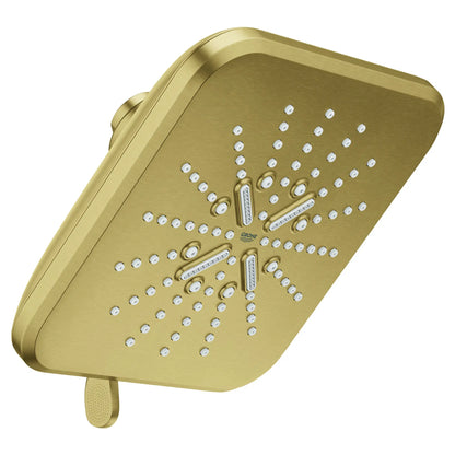 Grohe Rainshower SmartActive Shower Head, 6-1/2" - 3 Sprays, 1.75 GPM (6.6 L/min) - 26797