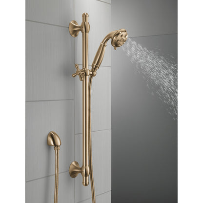 Delta Universal Showering H2Okinetic 3-Setting Slide Bar Hand Shower - 51308