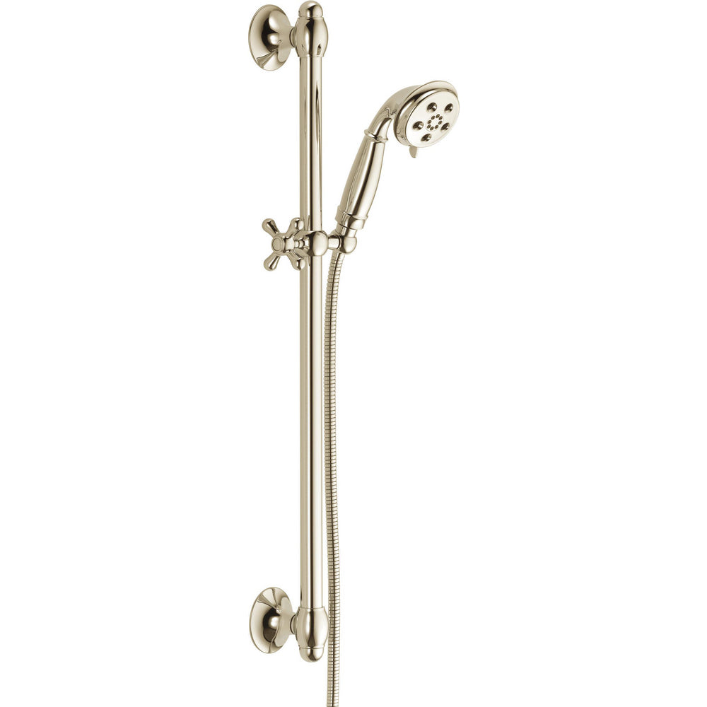 Delta Universal Showering H2Okinetic 3-Setting Slide Bar Hand Shower - 51308
