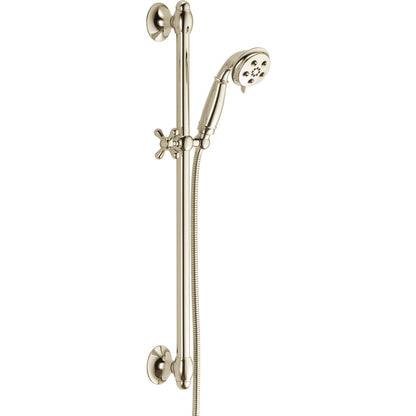 Delta Universal Showering H2Okinetic 3-Setting Slide Bar Hand Shower - 51308