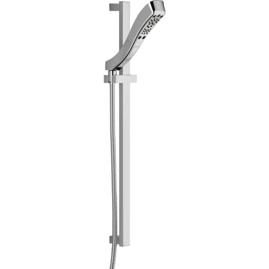 Delta Universal Showering H2Okinetic 4-Setting Slide Bar Hand Shower - 51552