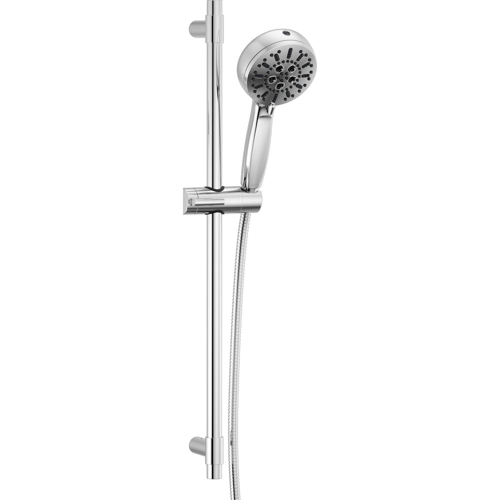 Delta 7-Setting Slide Bar Hand Shower with Cleaning Spray - 51584