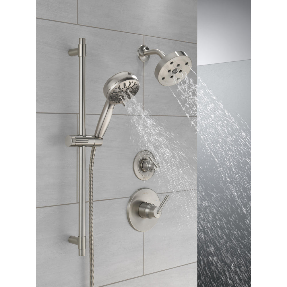 Delta 7-Setting Slide Bar Hand Shower with Cleaning Spray - 51584