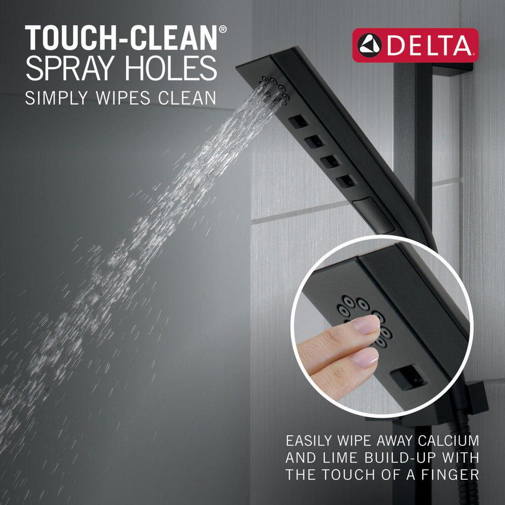 Delta H2Okinetic 3-Setting Slide Bar Hand Shower - 51799