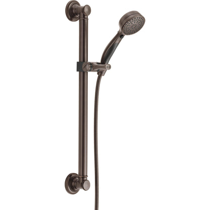 Delta ActivTouch 9-Setting Hand Shower with Traditional Slide Bar / Grab Bar - 51900
