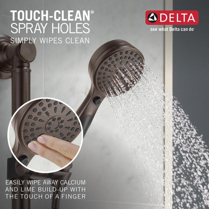 Delta ActivTouch 9-Setting Hand Shower with Traditional Slide Bar / Grab Bar - 51900