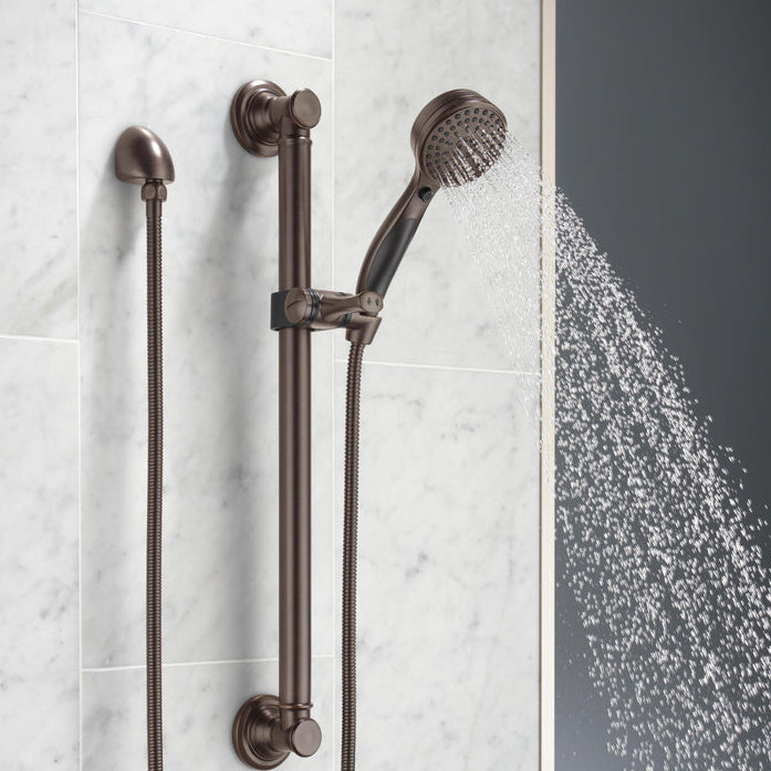 Delta ActivTouch 9-Setting Hand Shower with Traditional Slide Bar / Grab Bar - 51900