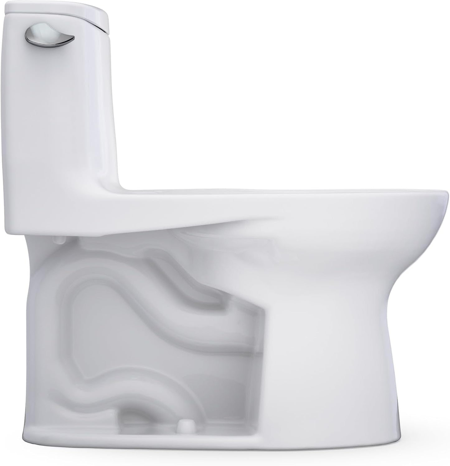 TOTO NEW Ultramax One-Piece Toilet - 1.28 GPF Universal Height Washlet+ Connection Less Seat