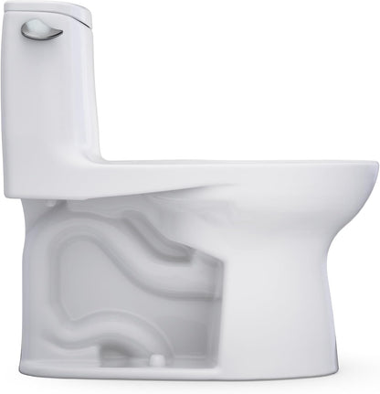 TOTO NEW Ultramax One-Piece Toilet - 1.28 GPF Universal Height Washlet+ Connection Less Seat