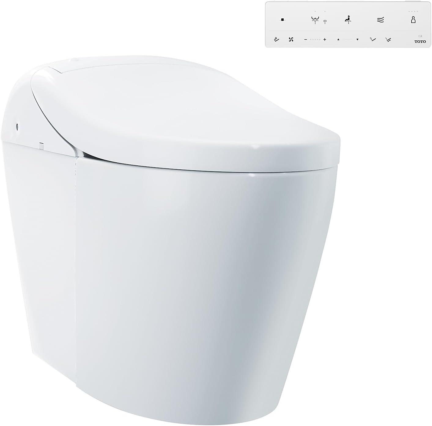 TOTO NEW Washlet+ G5A LITE Toilette intelligente intégrée - 1.2/1.0 GPF - MS7421CEMFG#01