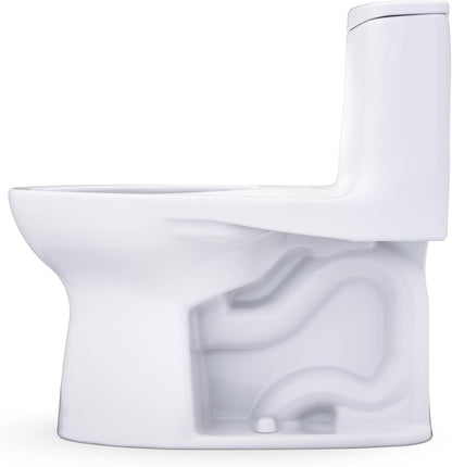 TOTO NEW Ultramax One-Piece Toilet - 1.28 GPF Universal Height Washlet+ Connection Less Seat