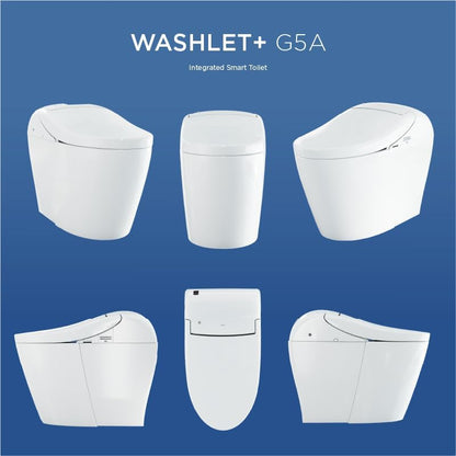 TOTO NEW Washlet+ G5A LITE Toilette intelligente intégrée - 1.2/1.0 GPF - MS7421CEMFG#01