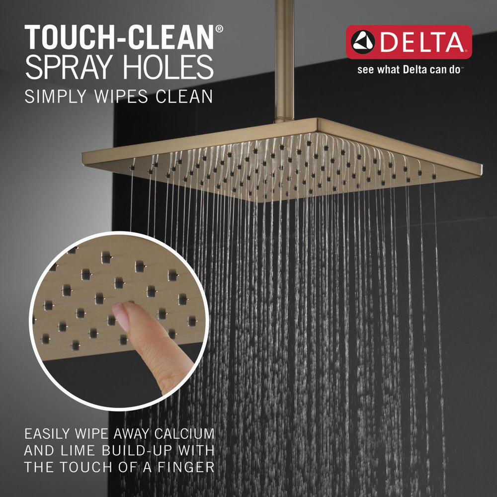Pomme de douche pluie Delta Universal Showering, monocommande, en métal - 52159