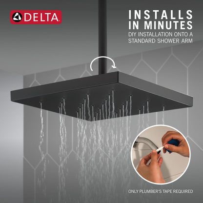 Delta H2Okinetic Single Setting Shower Head with UltraSoak - 52161