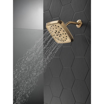 Delta Universal Showering H2Okinetic 4-Setting Shower Head with UltraSoak - 52460