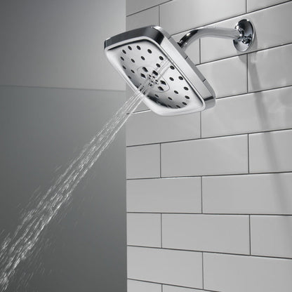 Delta Universal Showering H2Okinetic 4-Setting Shower Head with UltraSoak - 52460